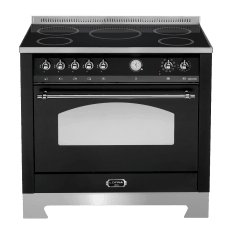 piano-de-cuisson-dolce-vita-90-cm-1-four-noir-chrome-induction