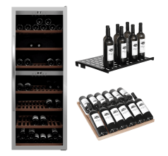 freistehender-weinkuhlschrank-wineexpert-126-stainless-inkl-zubehor