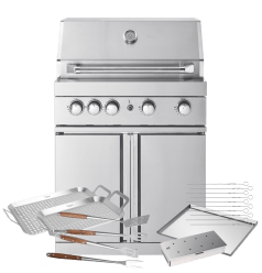 stainless-collection-fristaende-gasolgrill-med-4-brannare-och-infravarme-inkl-tillbehorspaket