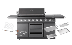 black-collection-frittstaende-gassgrill-med-6-brennere-og-infrarod-powersear-zone-inkl-tilbehorspakke