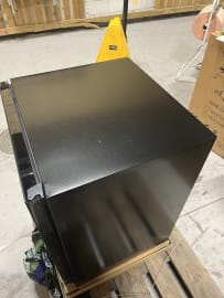 (Outlet) - Innbyggbart vinskap - Arctic Collection 60D Fullglass Black