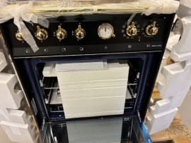 (Outlet) - Dolce Vita - Gasspis 60 cm (1 ugn) (Svart/Mässing)