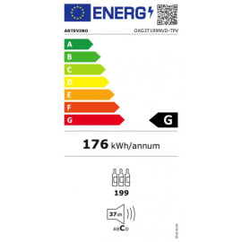 Artevino Multifunktionsweinklimaschrank - OXG3T199NVSD (B: 68 x H: 182,5 x T: 69 cm)
