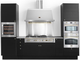 Lofra Dolce Vita - Rangetop 120 cm (Chrome/Brassed) 