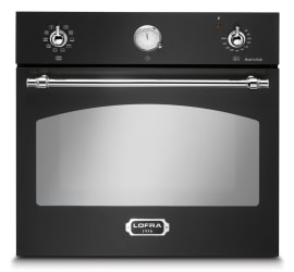 Indbygningsovn Dolce Vita 60 cm (Antrasittsort/Krom)