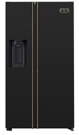 Dolce Vita Réfrigérateur (Noir/Bronze) - 90 cm