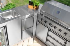 Stainless Collection - Hjørnemodul 90°