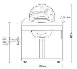 Black Collection - Module kamado 