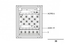 Helintegrerad vinkyl - Inspiration S, 1 temperaturzon