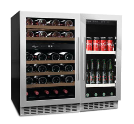 Øl- og vinkøleskab, kombinationspakke cm (B: x 80/89 x D: