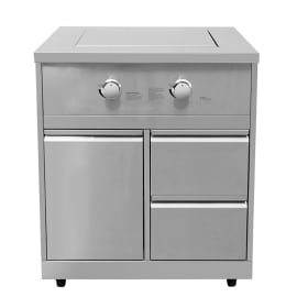 (Outlet) - Inox Range - Modul med sidebrænder