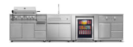 (Outlet) - Inox Range - Modul med sidebrenner