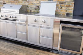 (Outlet) - Inox Range - Modul med sidebrenner