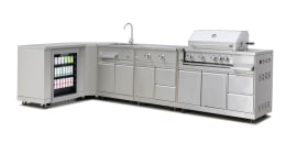 (Outlet) - Inox Range - Modul med sidebrænder