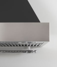 Fläkt Heritage 120 cm (Svart/Rostfri)
