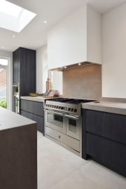 Genesi - Combi-steam Gaskomfur 120 cm (2 ovne) (Bordeaux) + BBQ