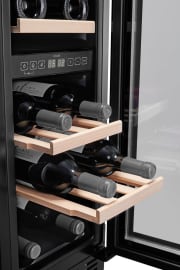 Cave à vin encastrable - Arctic Collection 30D Fullglass Black