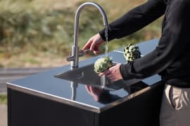 Freistehendes Modul mit Spülbecken 