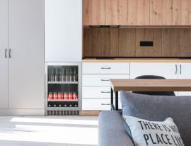  Ølkøleskab til indbygning - BeerServer 60 Stainless