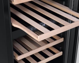 Unterbau-Weinkühlschrank - Arctic Collection 40D Fullglass Black
