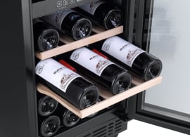 Unterbau-Weinkühlschrank - Arctic Collection 40D Fullglass Black