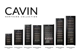 Free-standing wine fridge - Northern Collection 28 Black