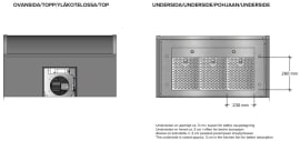 Spispaket - Lofra 70 cm Induktion 2 ugnar + Fjärås 70 cm Signatur - Svart/Mässing