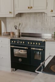 Heritage - Induksjonskomfyr 90 cm (2 ovner) (Svart) 