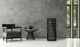 Cantinetta vino a libera installazione - WineExpert 38 Fullglass Black 
