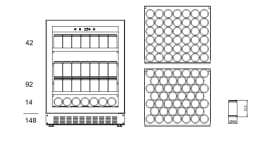 Built-in beer fridge - BeerServer 60 Stainless