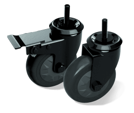 Caster Kit - Hjul til rammekonstruktion (2 stk.)