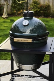 Kamado grill / Keramisk grill med arbetsbänk och förvaringshyllor - Large