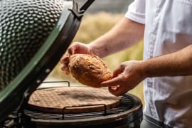 Bagesten / Pizzasten til kamado grill - Large