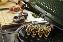Støbejernsrist til kamado grill - Large