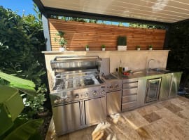 Stainless Collection - Frittstående utekjøkken - Oregon (Rustfri)