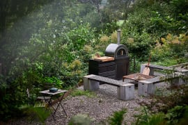 Black Collection - Module houtgestookte pizzaoven - Naples