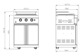 Stainless Collection - Teppanyaki Modul 