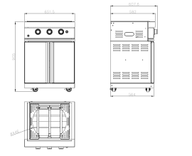 Black Collection -  Module Plancha Teppanyaki