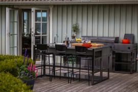 Nordic Line – Integreret gasgrill (2 blus) – Sort