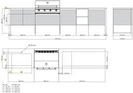 Gea - Frittstående utekjøkken - Marmolada
