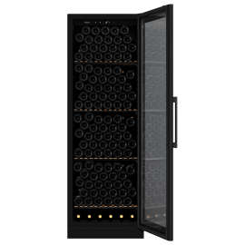 Viinin säilytyskaappi - WineStore 215 Full Glass Black
