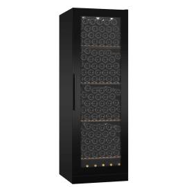 Viinin säilytyskaappi - WineStore 215 Full Glass Black