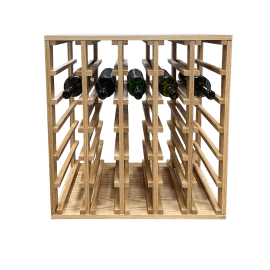Viiniteline 60x60x30 cm (30 pullolle)