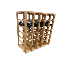 Viiniteline 60x60x30 cm (30 pullolle)