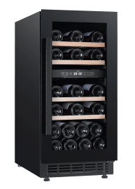 Unterbau-Weinkühlschrank - Arctic Collection 40D Fullglass Black