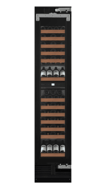 Sisäänrakennettava viinikaappi - Edge 45D Anthracite Black