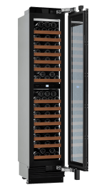 Built-in wine fridge - Edge 45D Anthracite Black