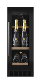 Sisäänrakennettava samppanjajääkaappi - WineCave 700 30S Anthracite Black