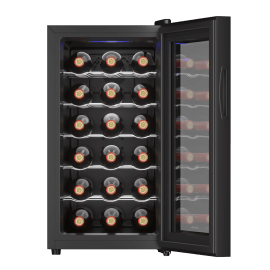 Vapaasti seisova viinikaappi – Tundra Collection 18 Black