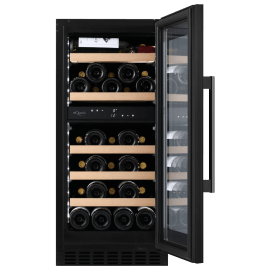 Under-counter wine fridge - WineCave 800 40D Fullglass Black